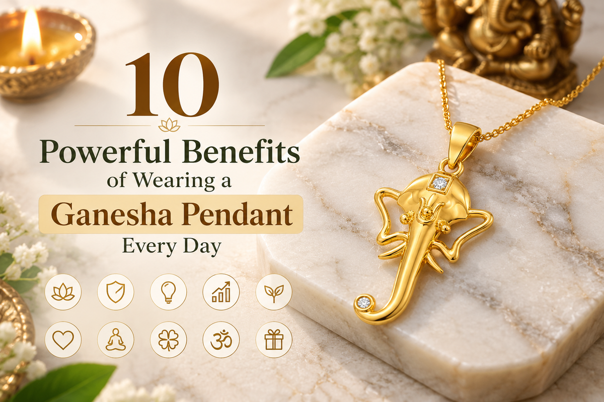 10 Powerful Benefits of Wearing a Ganesha Pendant Every Day