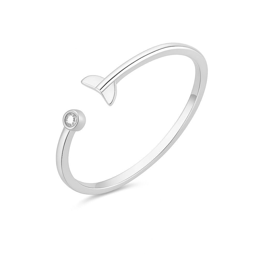 Adjustable Arrow Toe Ring - Sterling Silver