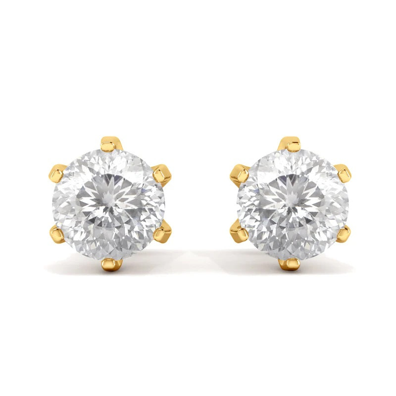 4.00 Ct Portuguese Cut 161 Facets Moissanite Jewelry Set - Sterling Silver