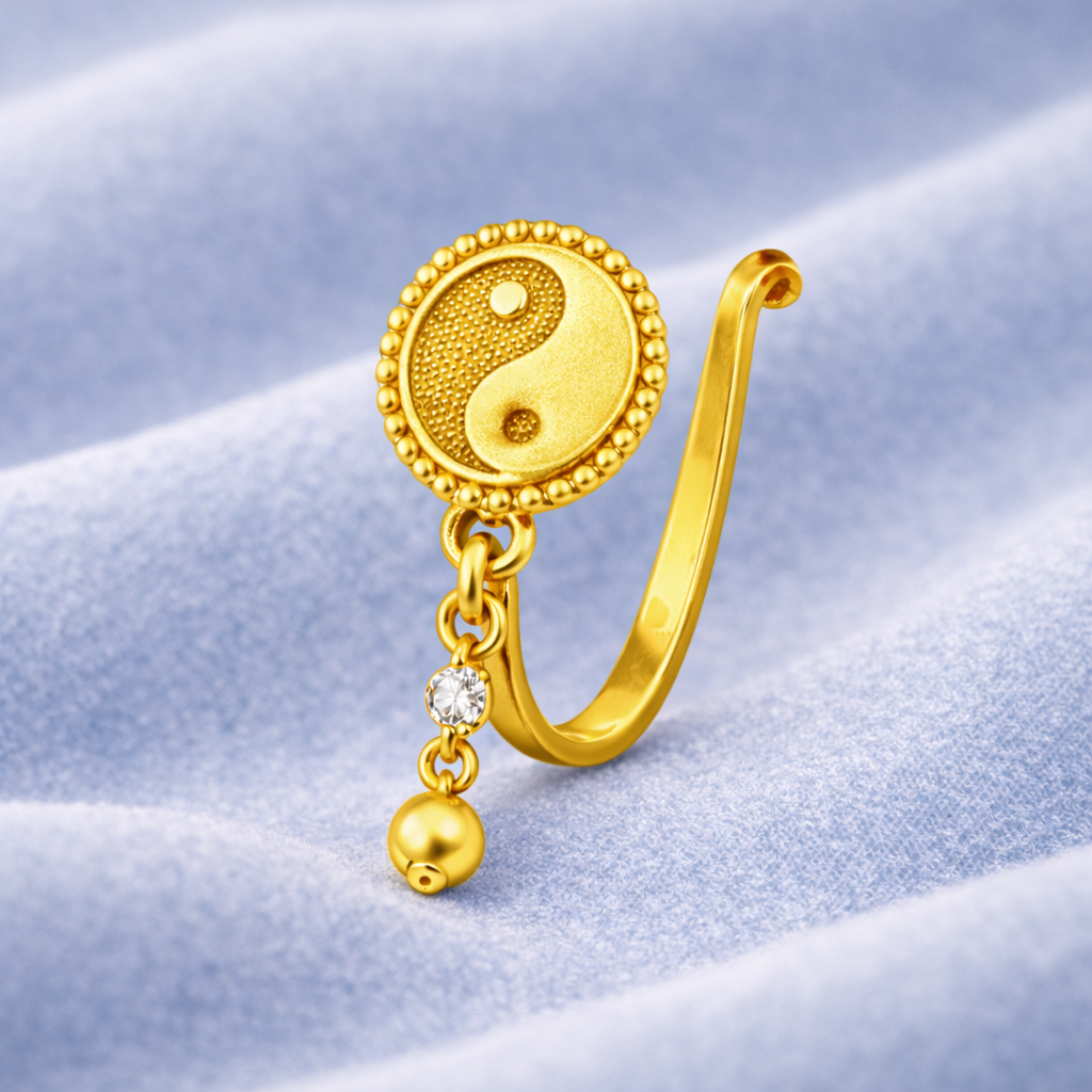 mooneye silver nose pin