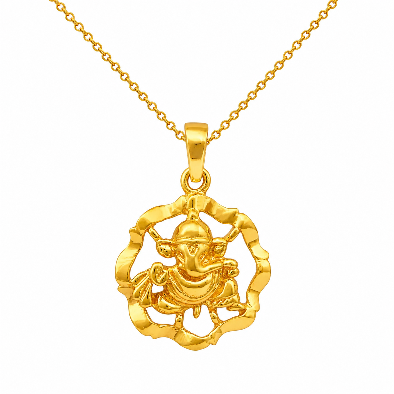 Ganesha Pendant - Sterling Silver