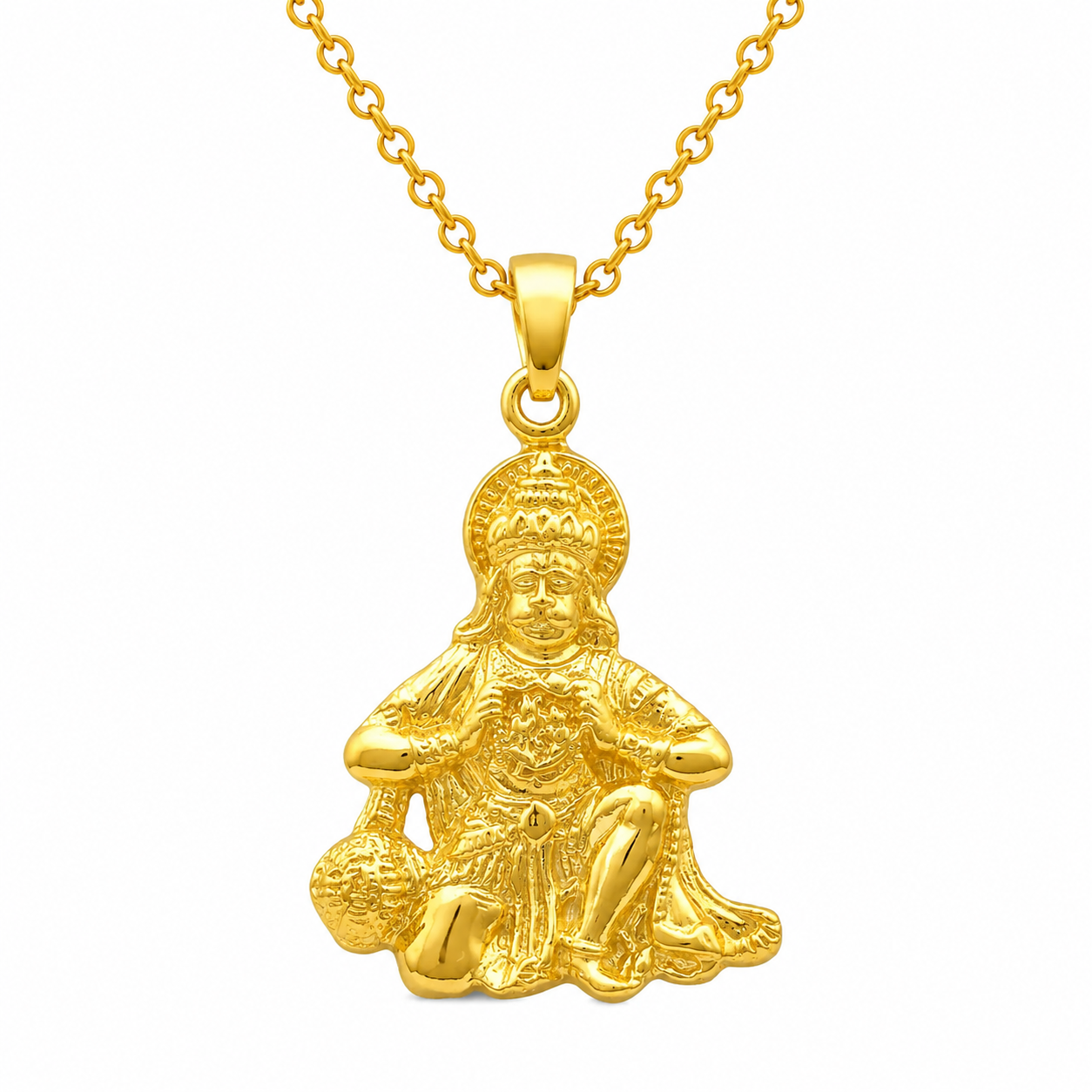 Hanuman Pendant – Sterling Silver