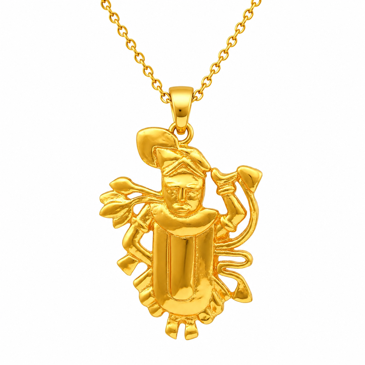 Lord Vitthal Pendant Yellow Gold Vermeil - Sterling Silver
