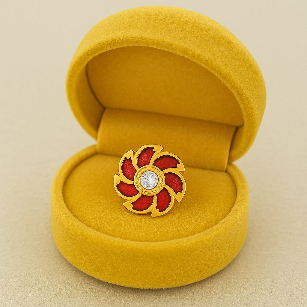 mooneye silver nose pin