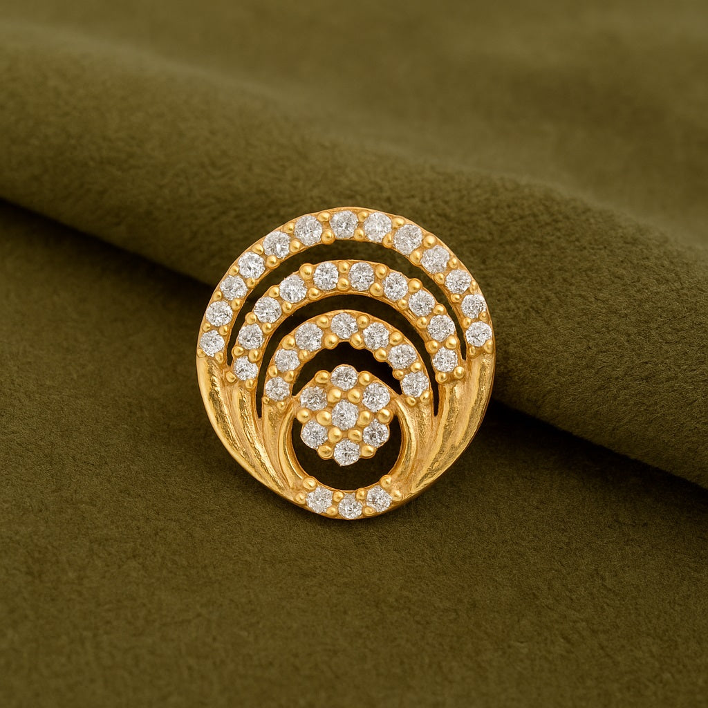 mooneye silver nose pin