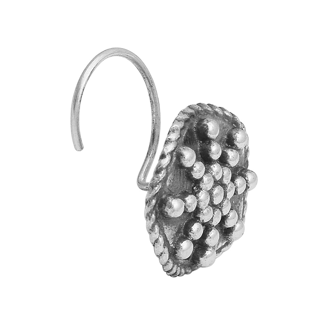 mooneye silver nose pin
