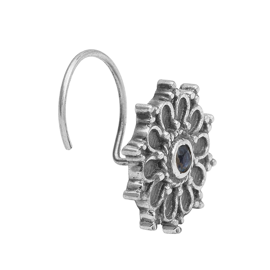 mooneye silver nose pin