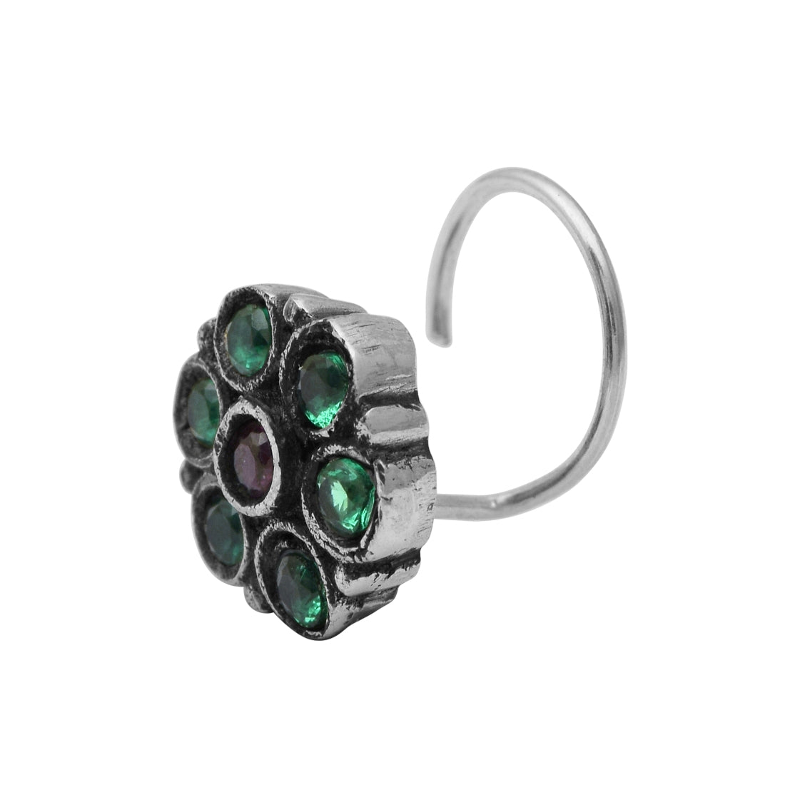 mooneye silver nose pin