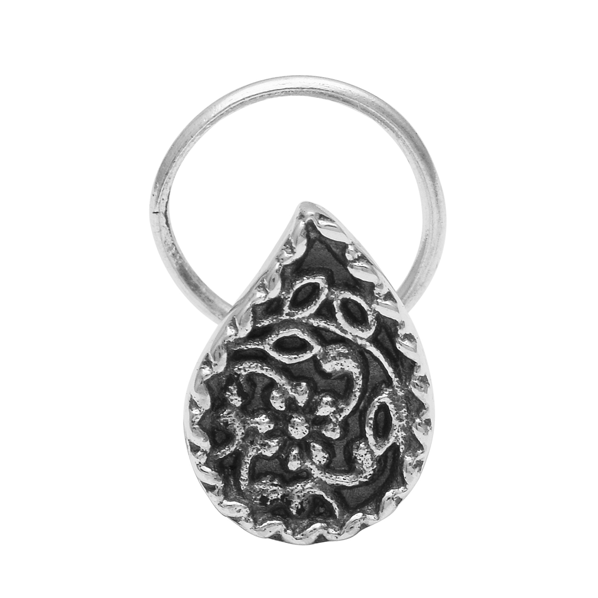 mooneye silver nose pin
