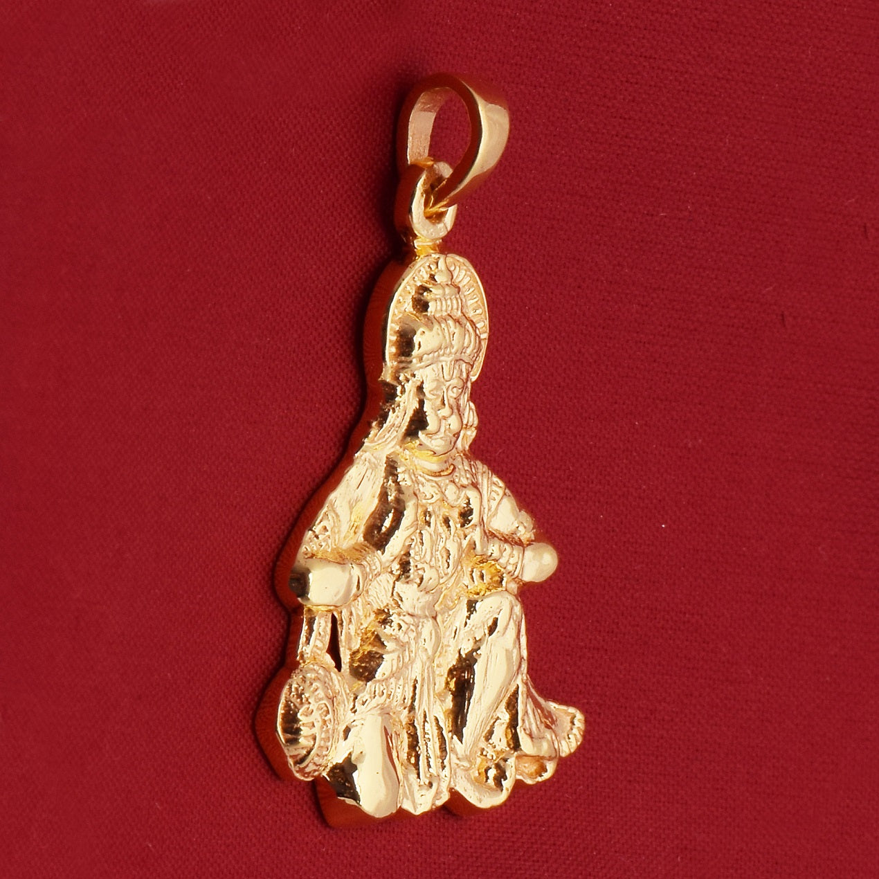 Hanuman Pendant – Sterling Silver