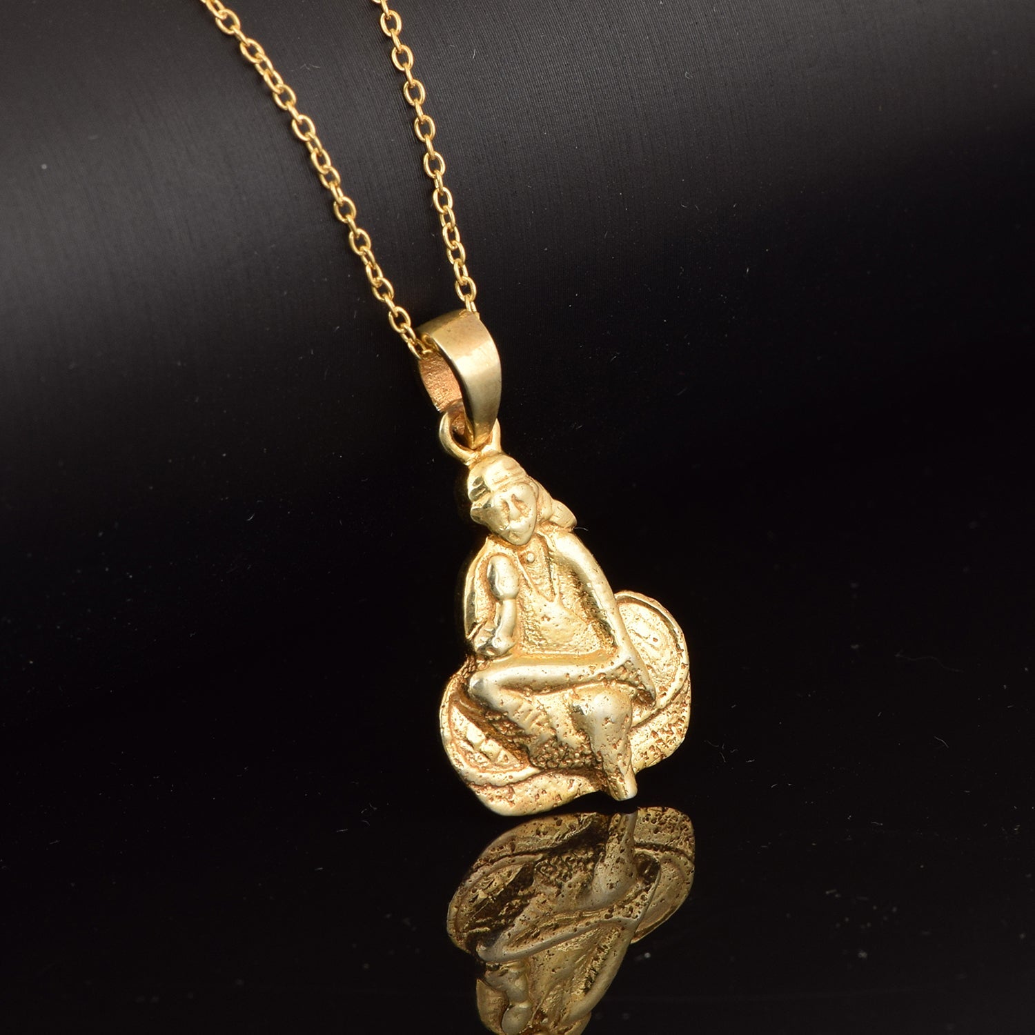 Sai Baba Pendant - Sterling Silver