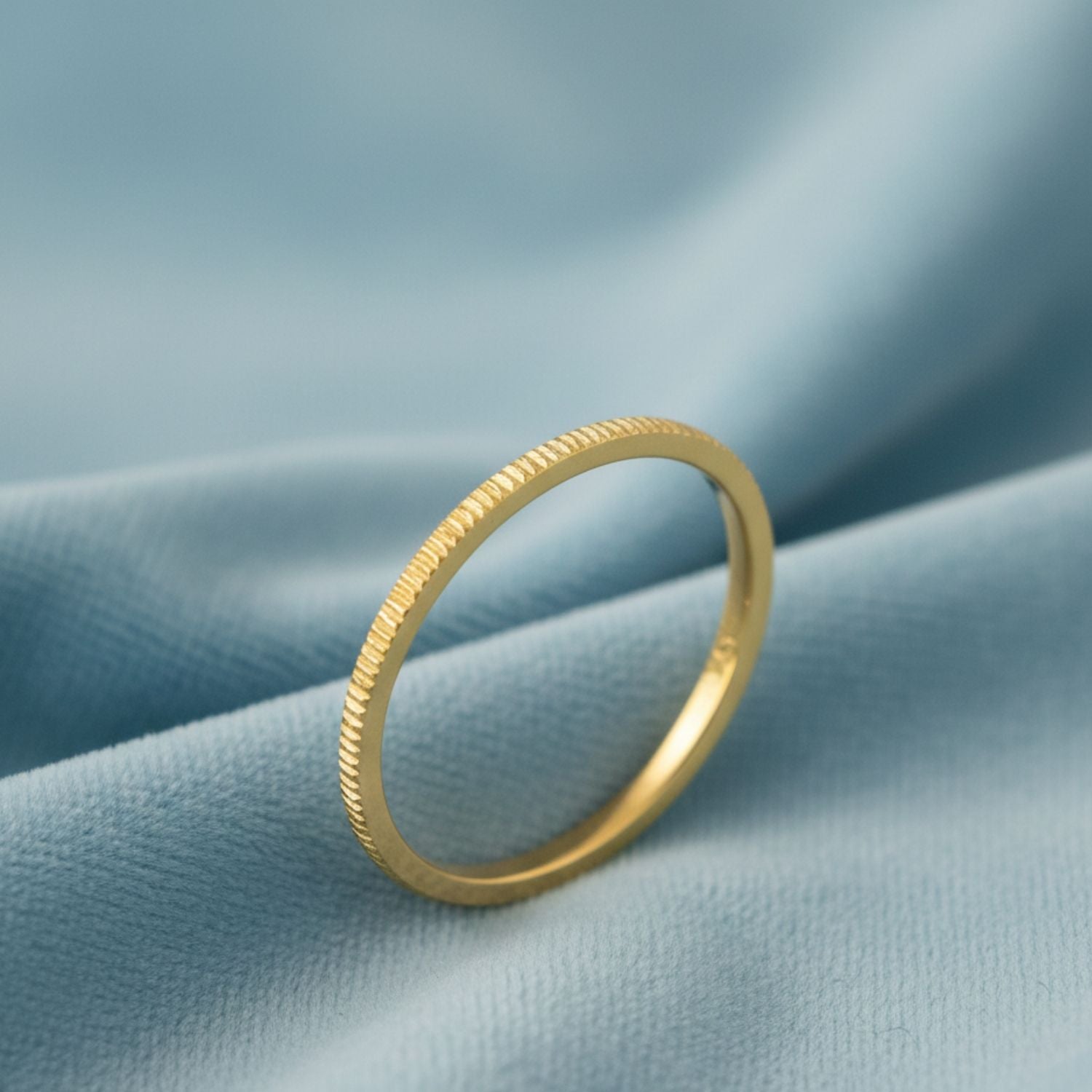 Stacking Ring Minimalist Band Design - Sterling Silver