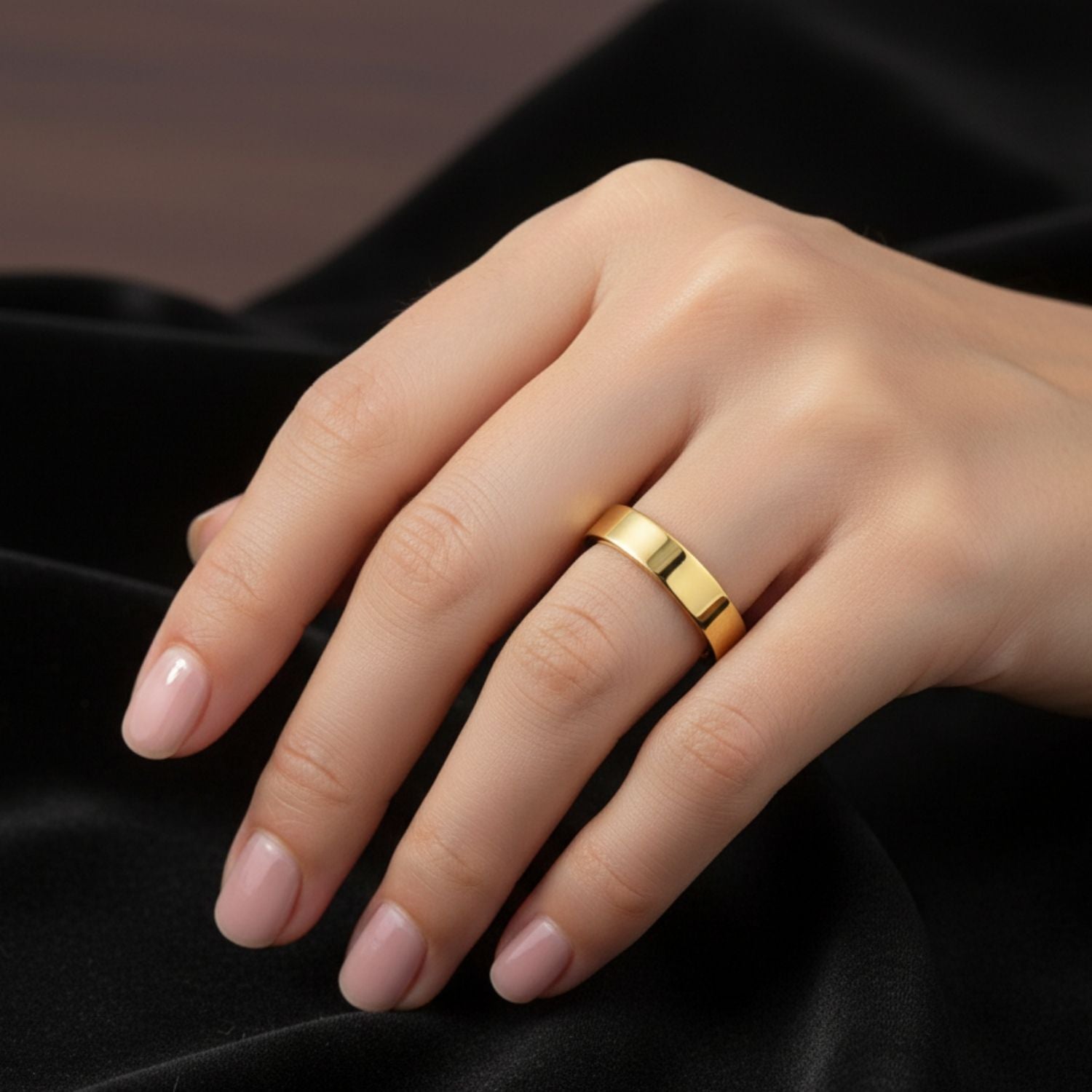 Classic Plain Band Ring - Sterling Silver