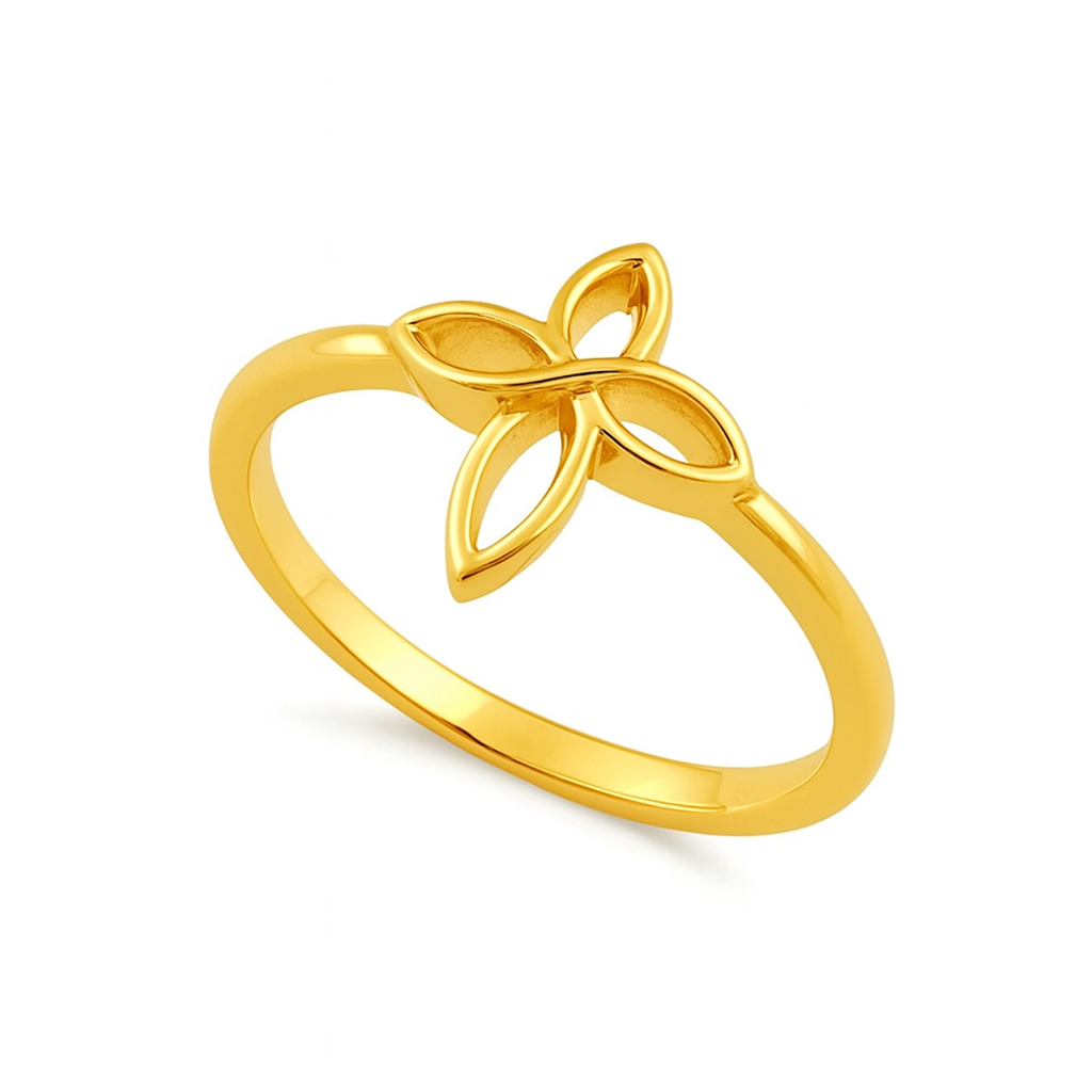 Celtic Trinity Knot Ring - Sterling Silver