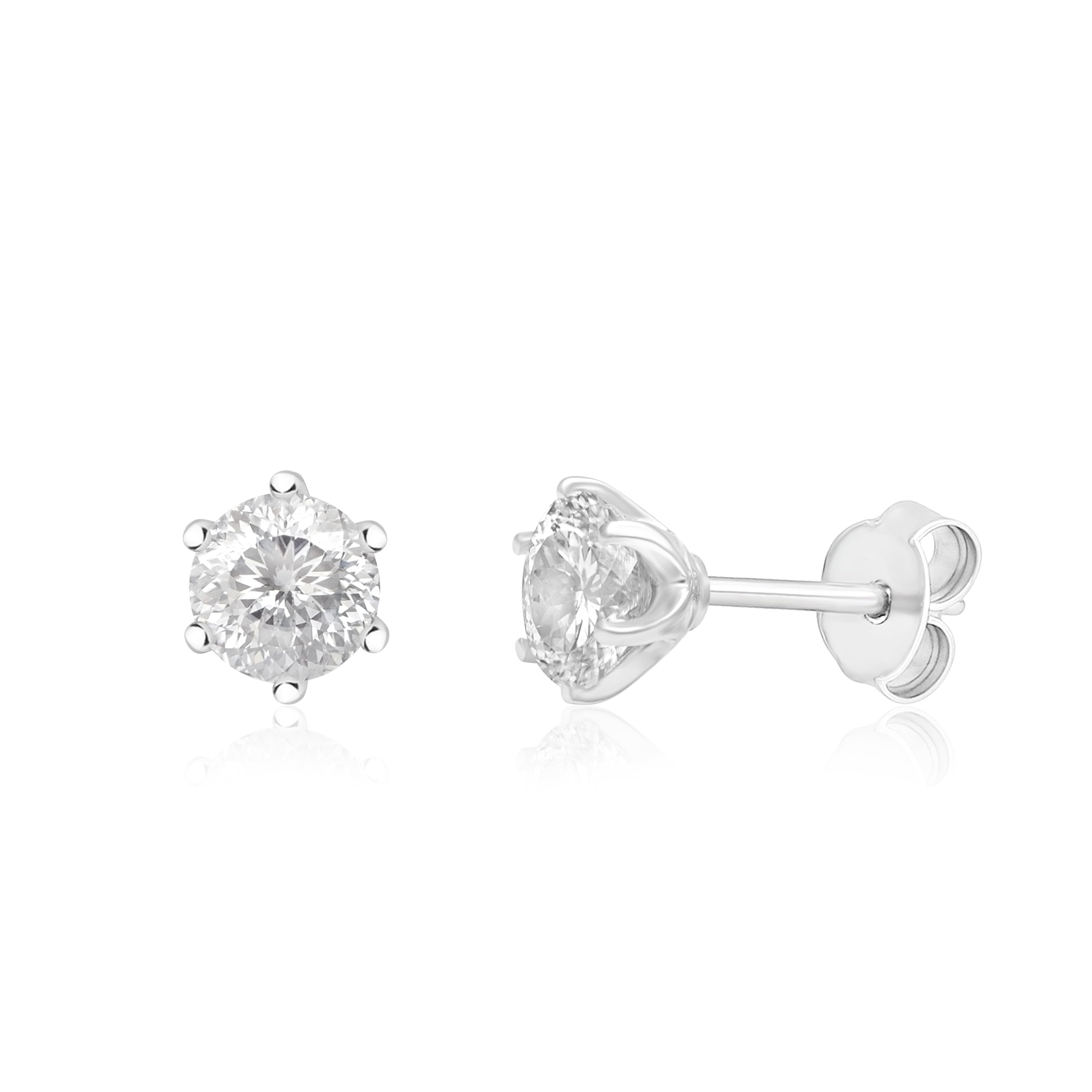 4.00 Ct Portuguese Cut 161 Facets Moissanite Jewelry Set - Sterling Silver