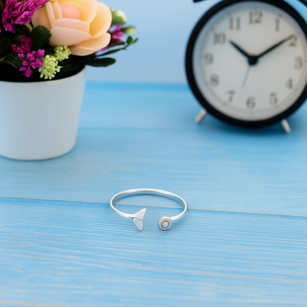 Adjustable Arrow Toe Ring - Sterling Silver