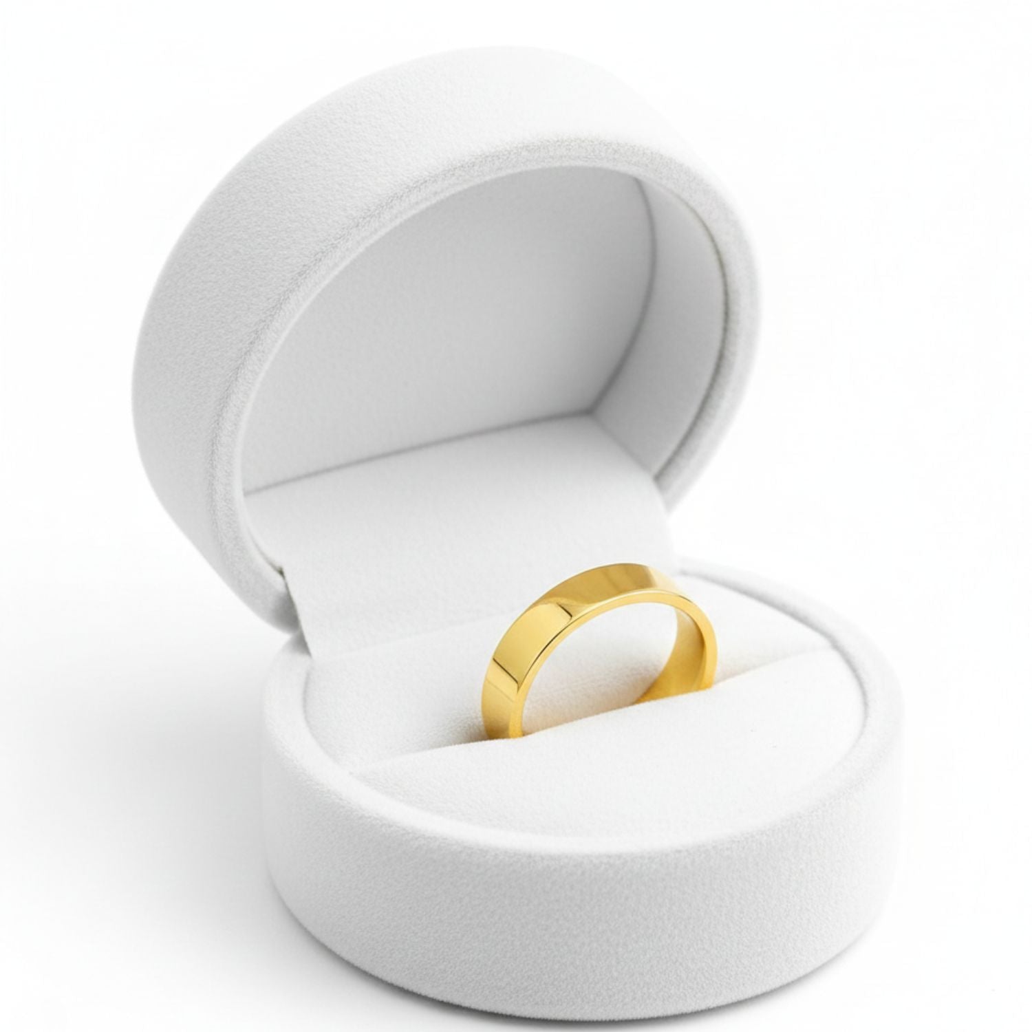 Slim Flat Design Ring  - Sterling Silver