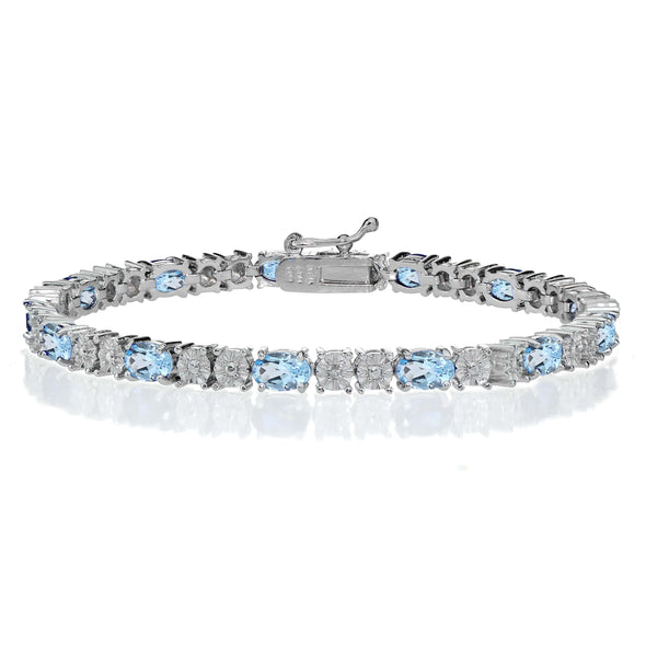 Blue Topaz Bracelets