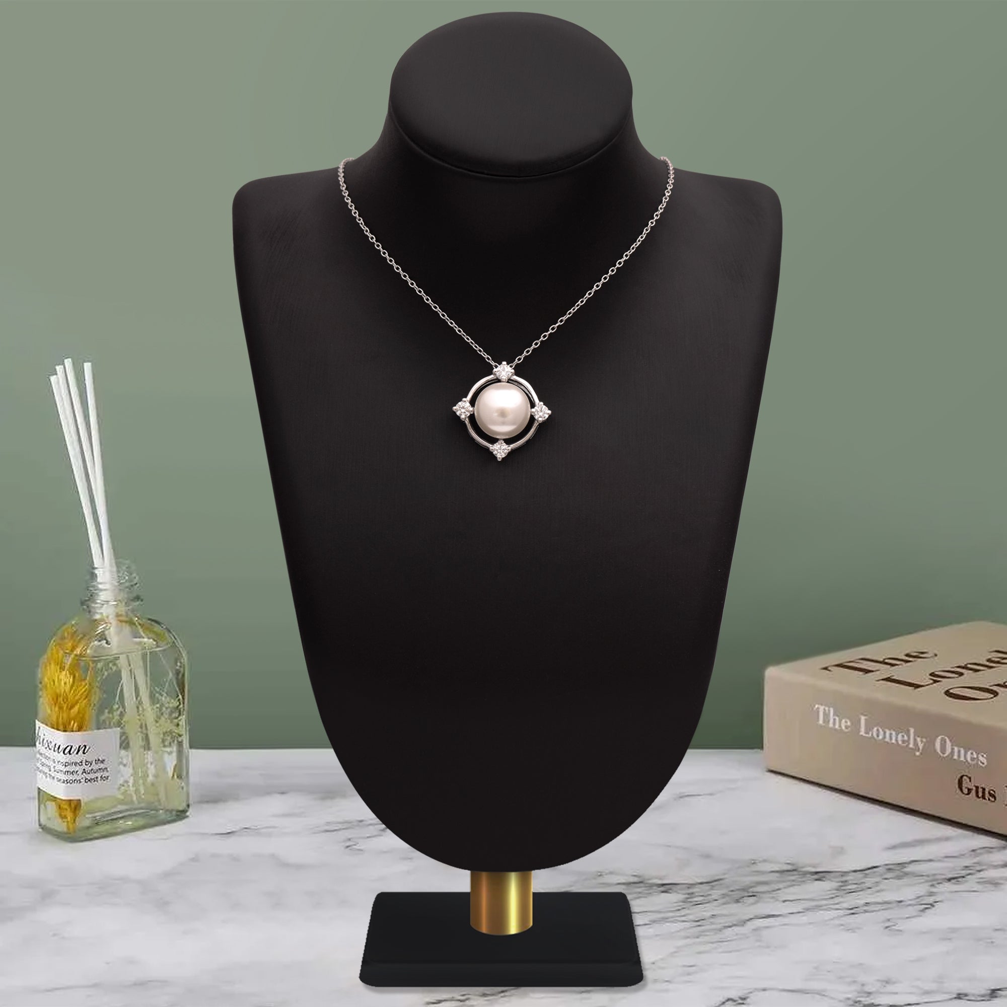Pearl Classic Necklace  – Sterling Silver
