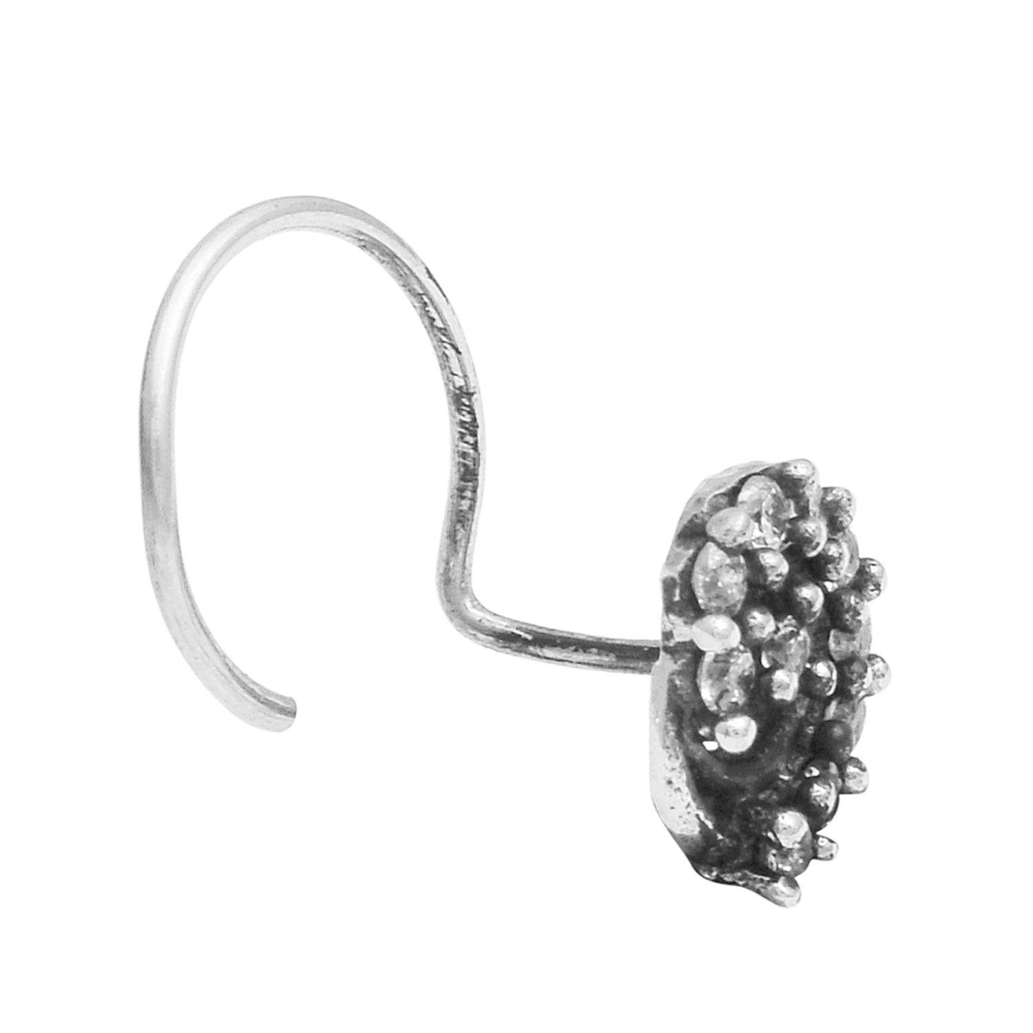 mooneye silver nose pin