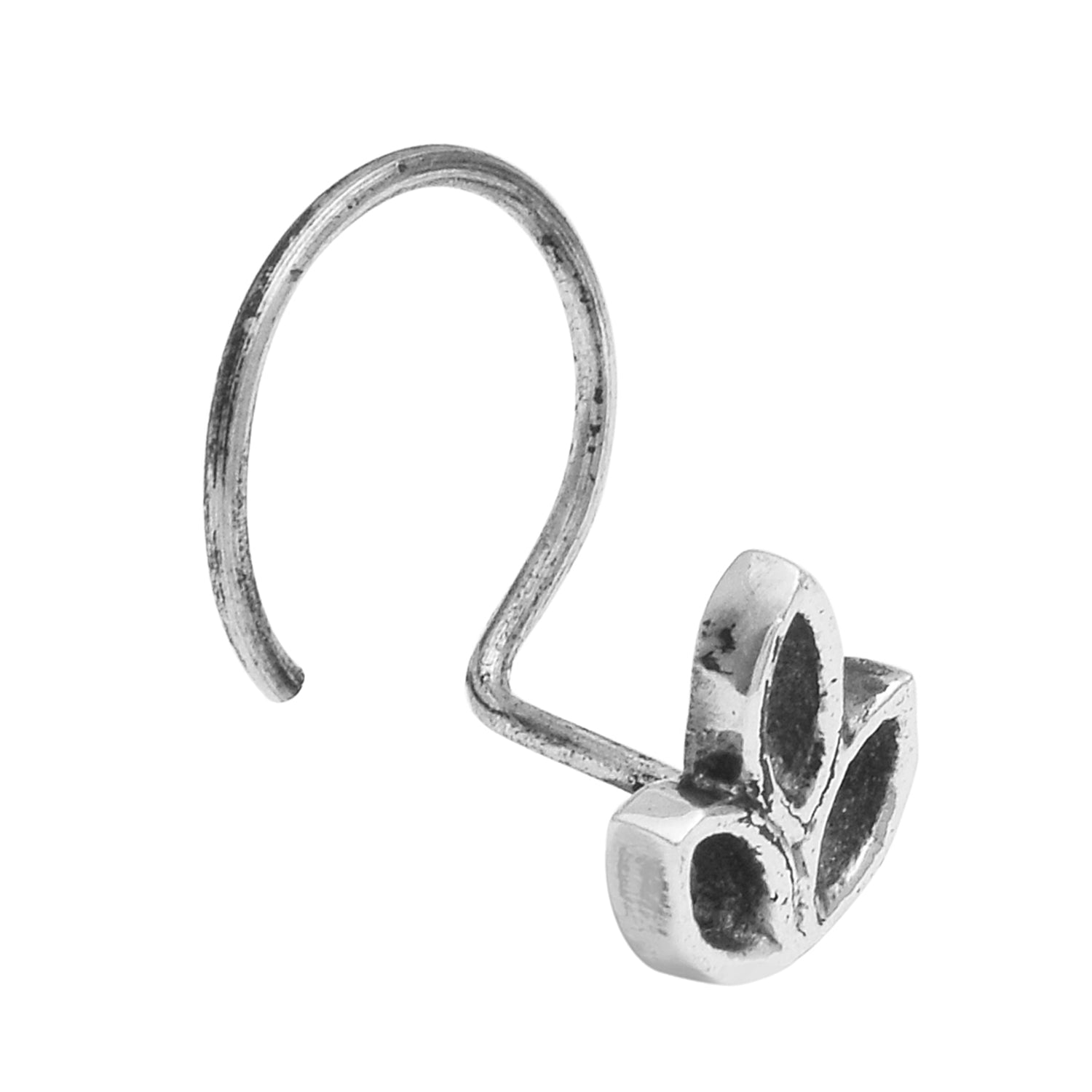 mooneye silver nose pin