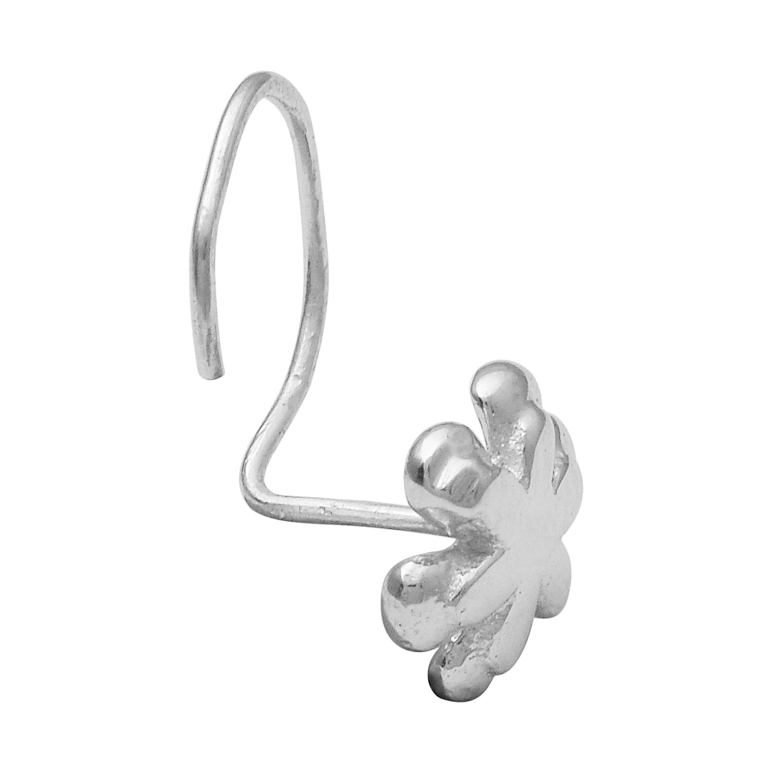 mooneye silver nose pin