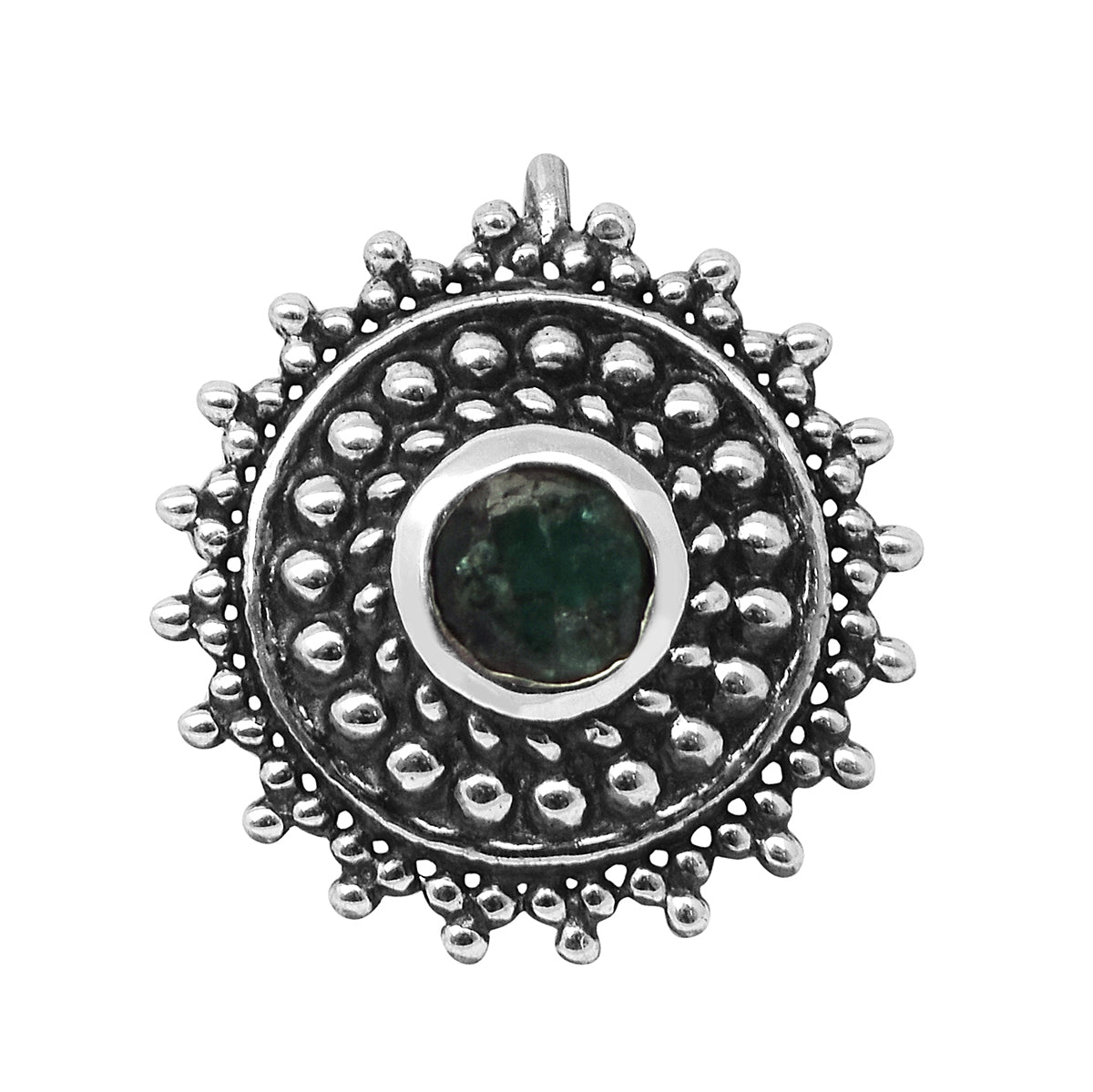 mooneye silver nose pin