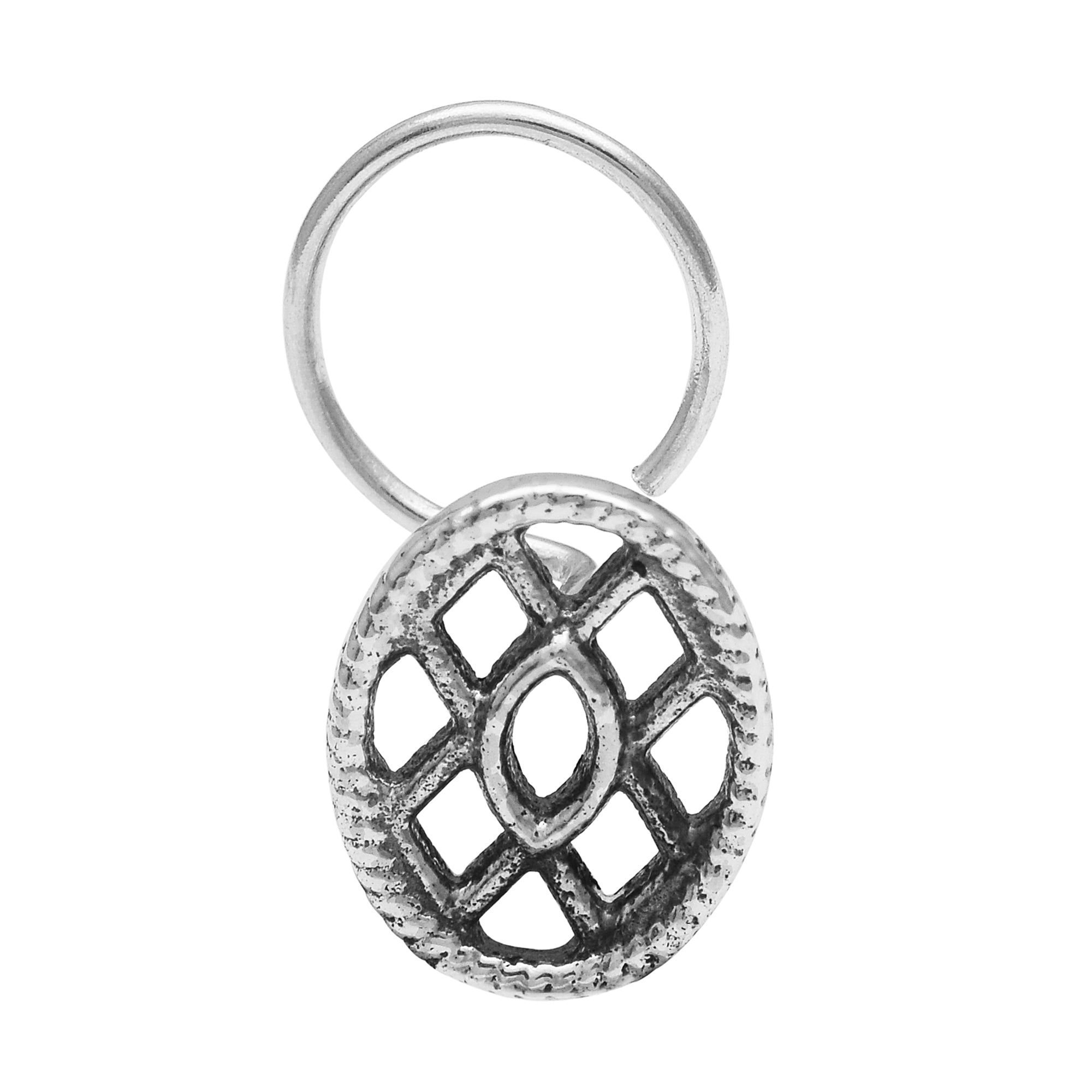 mooneye silver nose pin