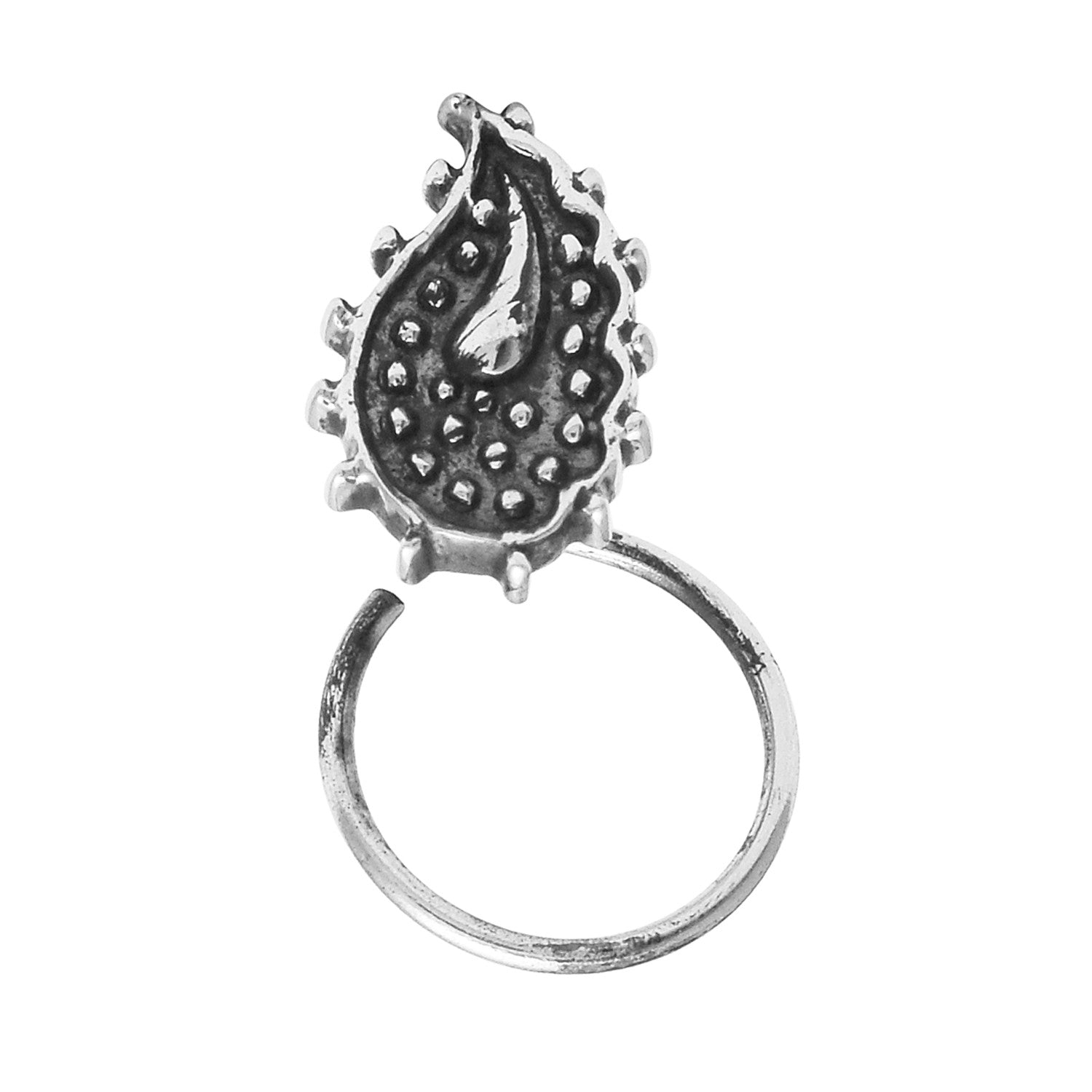 mooneye silver nose pin