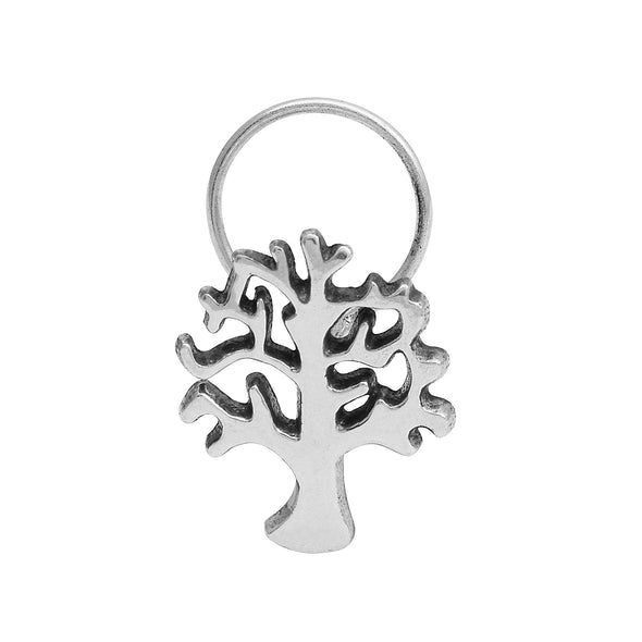 Tree of Life Nose Pin - Sterling Silver