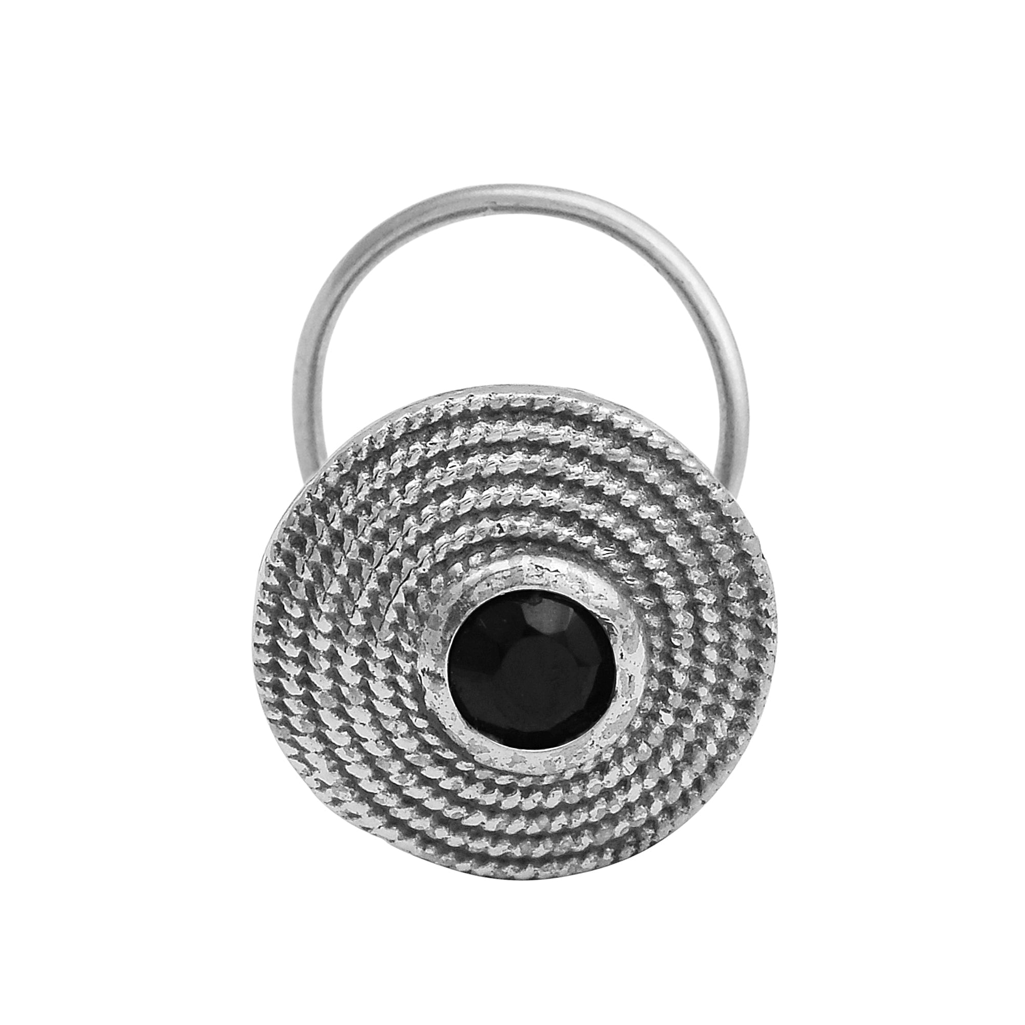 mooneye silver nose pin