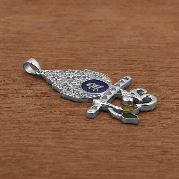 Lord Krishna Flute Religious Pendant