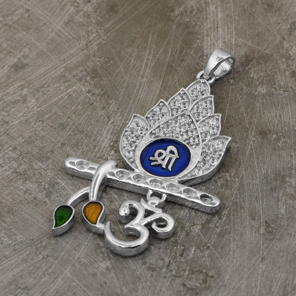 Lord Krishna Flute Religious Pendant