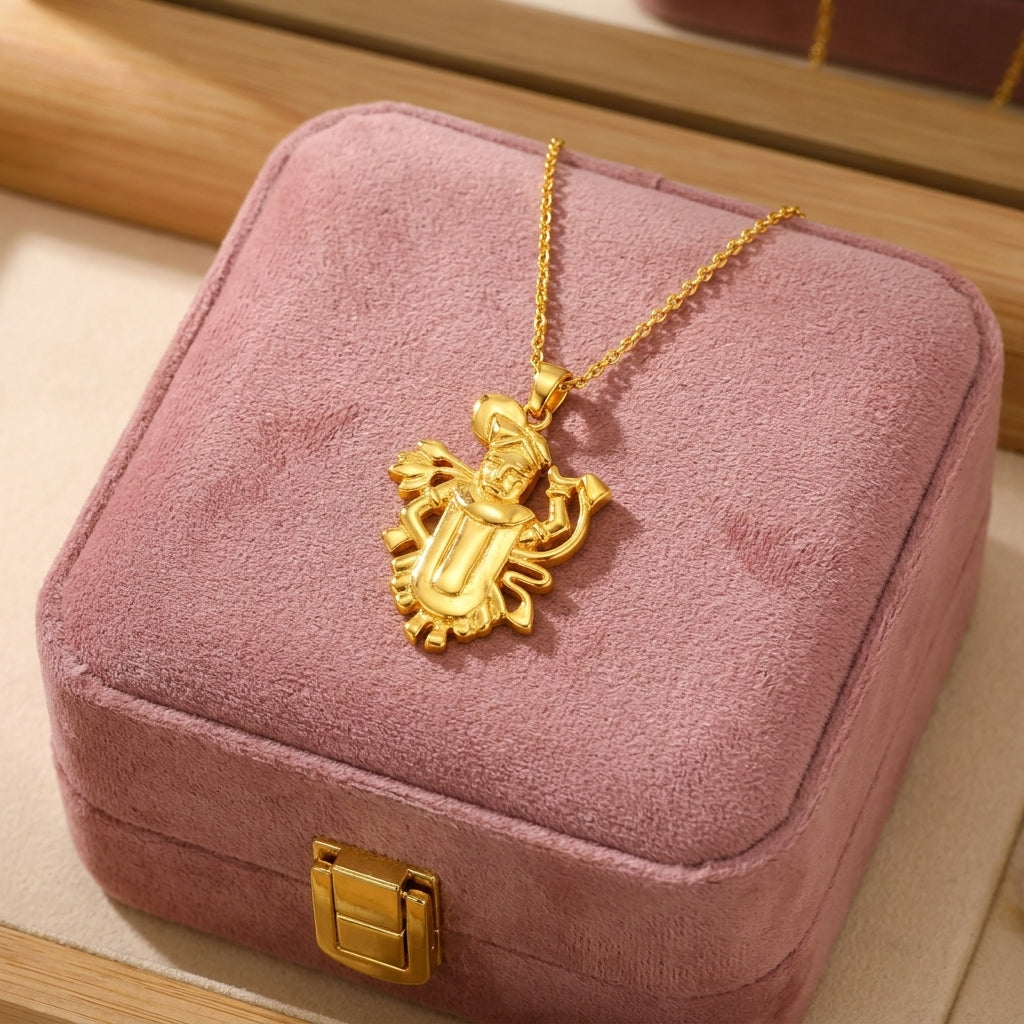 Lord Vitthal Pendant Yellow Gold Vermeil - Sterling Silver
