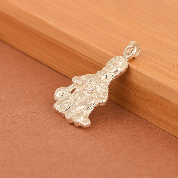 Hanuman Pendant – Sterling Silver
