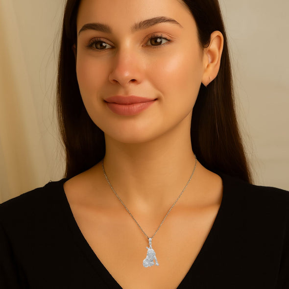 Bal Gopal Pendant - Sterling Silver