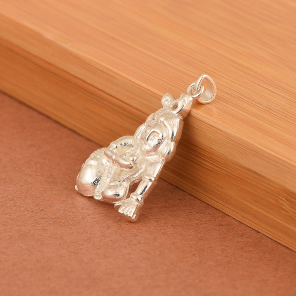 Bal Gopal Pendant - Sterling Silver
