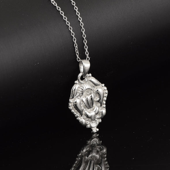 Ganesha Pendant - Sterling Silver