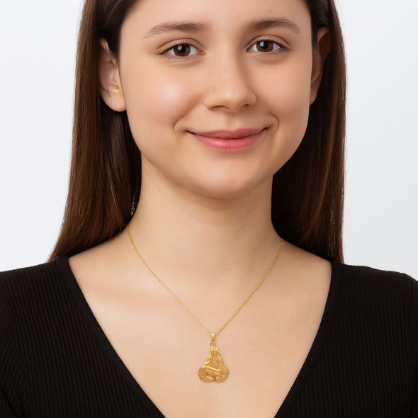 Sai Baba Pendant - Sterling Silver