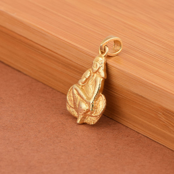 Sai Baba Pendant - Sterling Silver