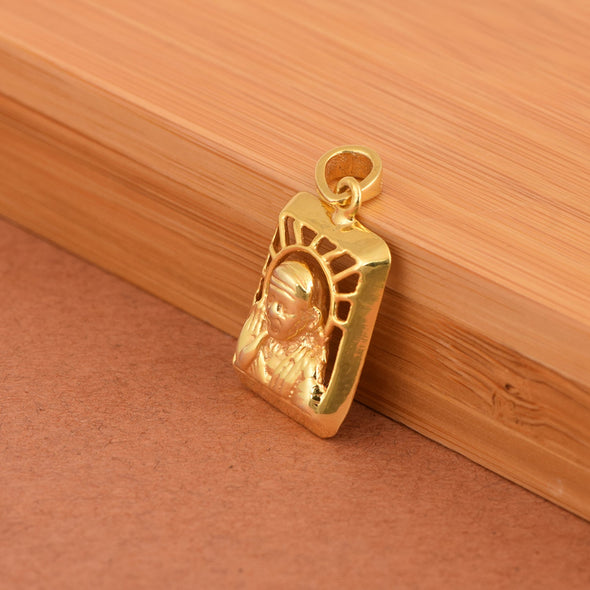Sai Baba Pendant - Sterling Silver