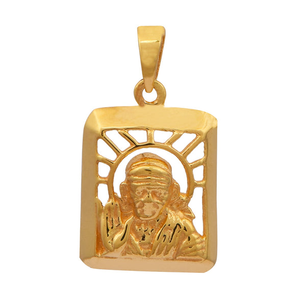 Sai Baba Pendant - Sterling Silver