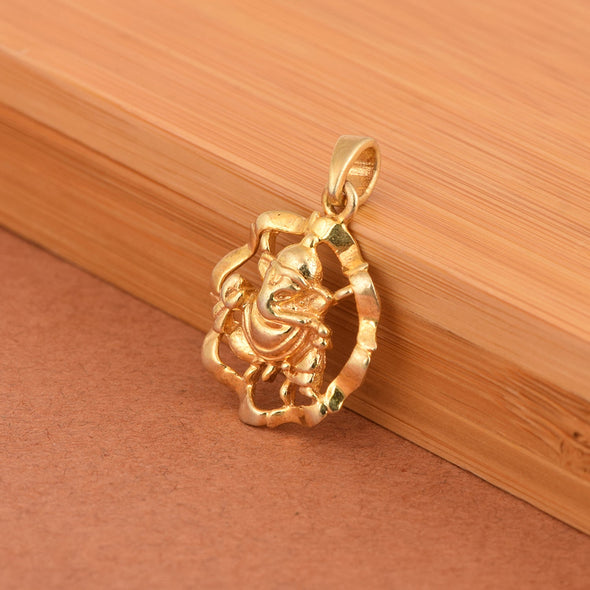 Ganesha Pendant - Sterling Silver