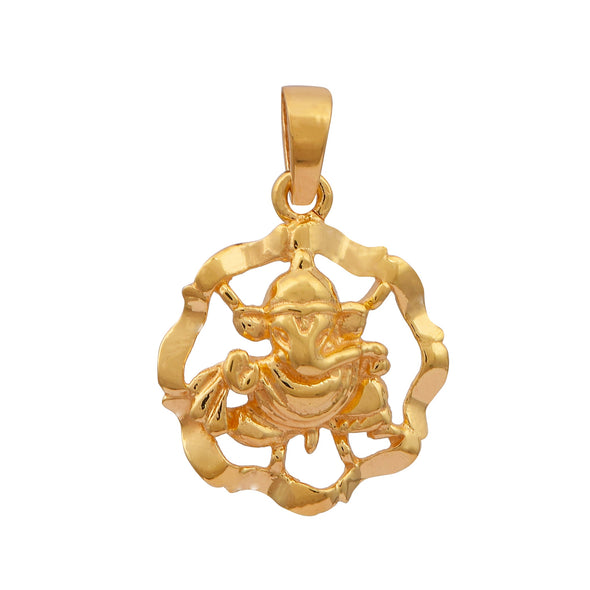Ganesha Pendant - Sterling Silver