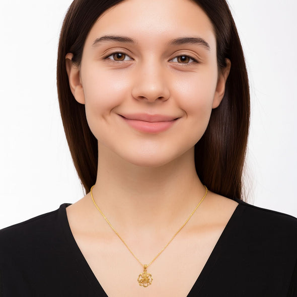 Ganesha Pendant - Sterling Silver