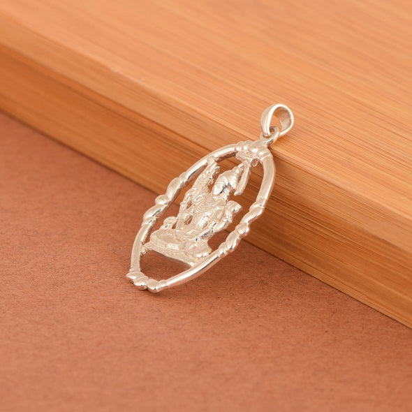 Lord Shiva Pendant - Sterling Silver