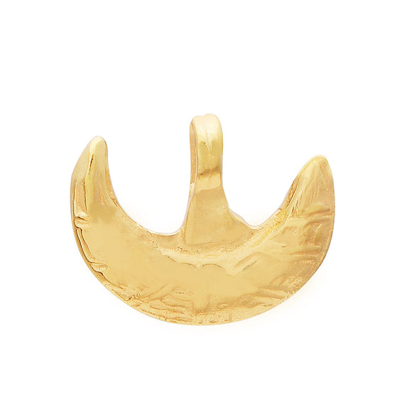 Half Moon Pendant - Sterling Silver