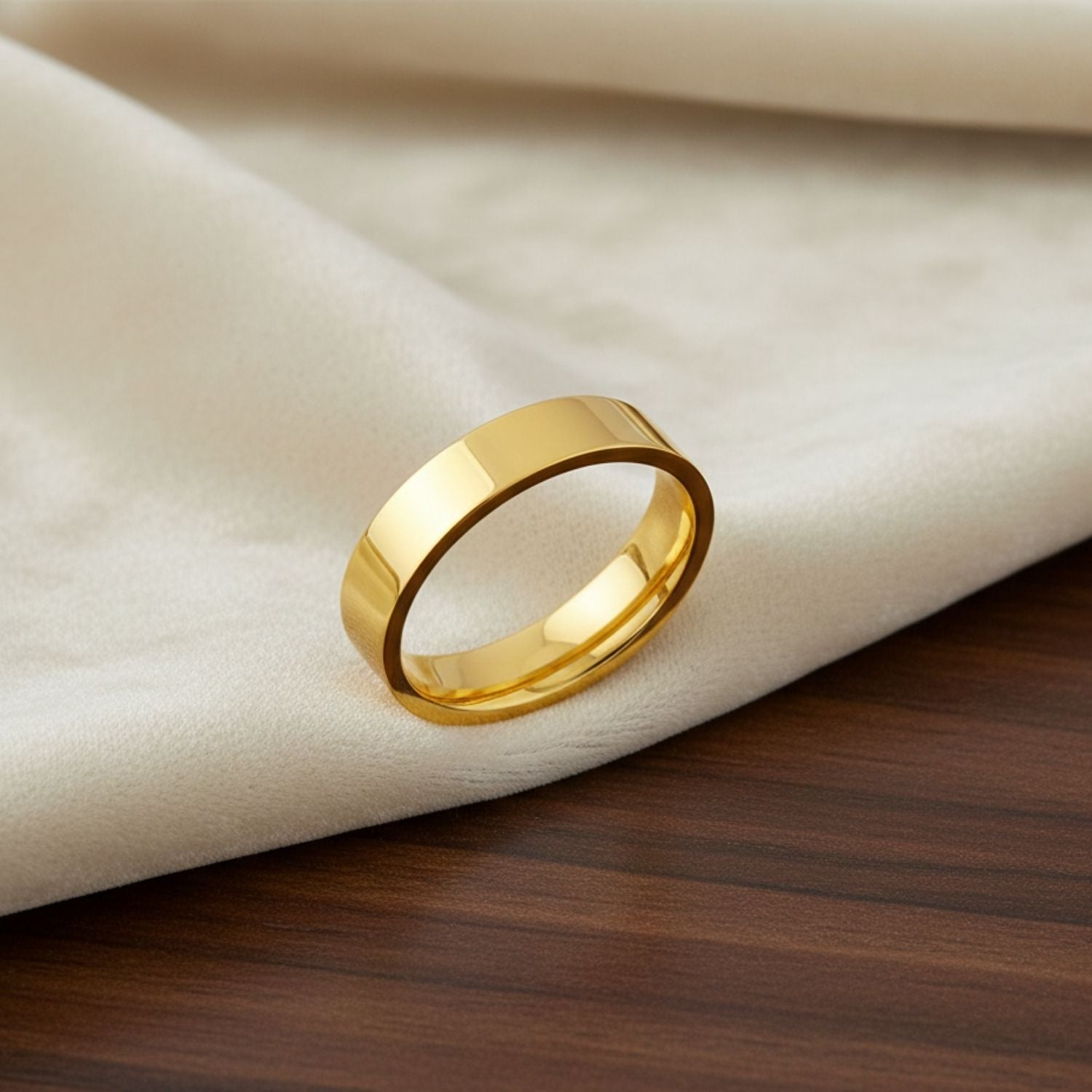 Classic Plain Band Ring - Sterling Silver