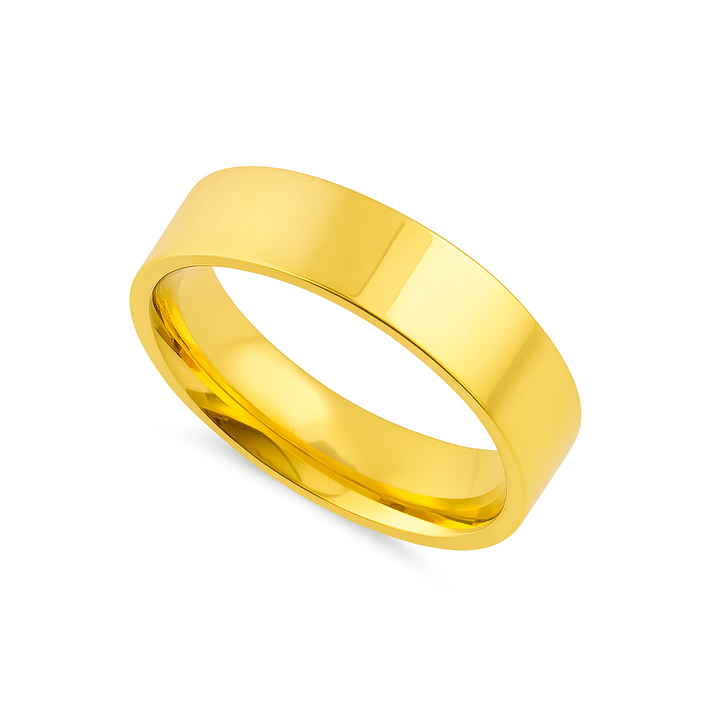 Classic Plain Band Ring - Sterling Silver