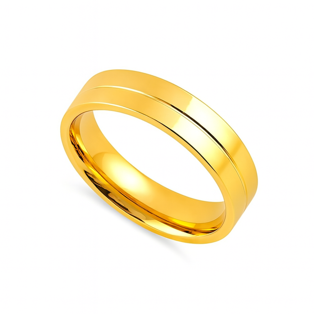 Flat Stackable Band Ring - Sterling Silver